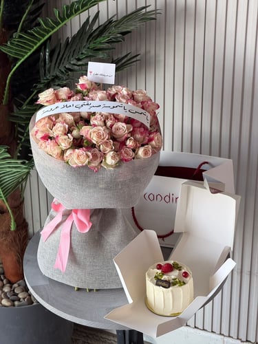Rose cake