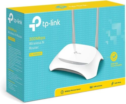 راوتر تي بي لينك مقوي شبكة واي فأي TL-WR840N | 300...