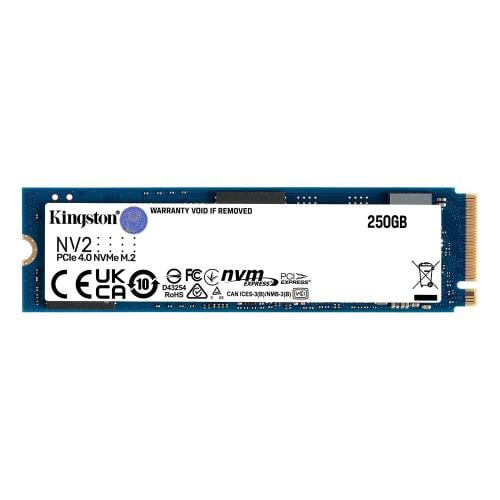 هارد كينجستون سعة 250GB - نوع NV2 M.2 2280 PCIe 4....