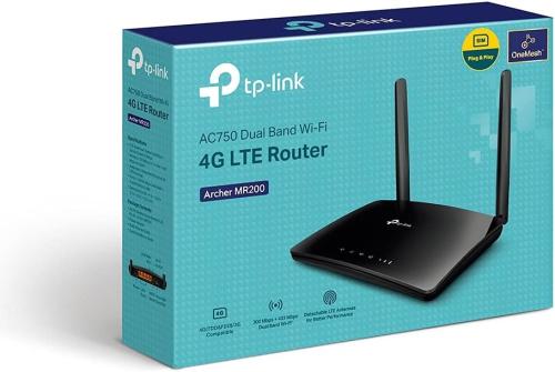 راوتر لينك ارتشر Mr200 AC750 لاسلكي ثنائي النطاق 4...