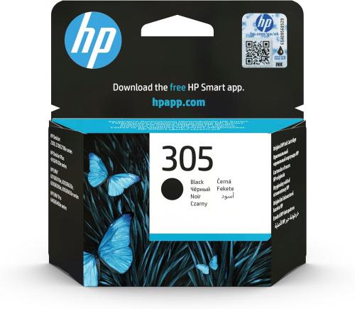 حبر طابعة اتش بي اسود 305 ( HP 305 (3YM61AE