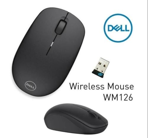 ماوس ديل كمبيوتر لاسلكي DELL - WM126 - بطارية طويل...