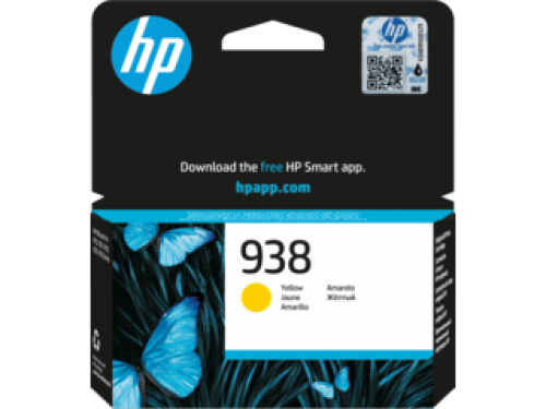 خرطوشة احبر اصفر الأصلي HP 938‏ (4S6X7PE)
