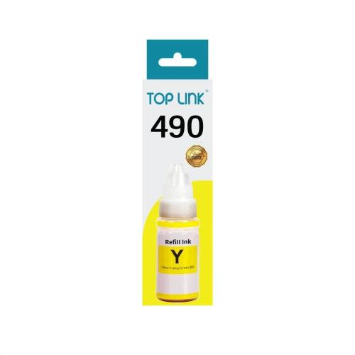 حبر بديل اصفر سائل توب لنك Toplink Black Liquid In...