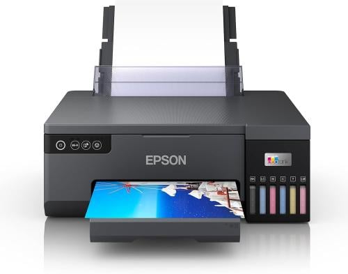 طابعة صور ايكو تانك L8050 من ايبسون 6 الوان A4 متص...