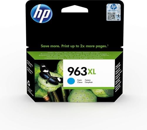 حبر طابعة اتش بي ازرق 963 (HP 963XL (3JA27AE