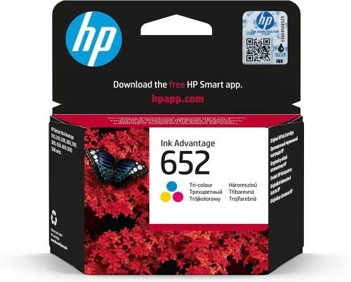 حبر طابعة اتش بي ملون 652 (HP 652 (F6V24Ae