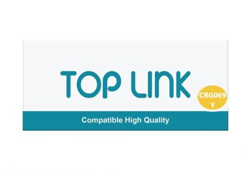 حبر بديل ماركة توب لنك اصفر TOP LINK CARTRIDGE CRG...