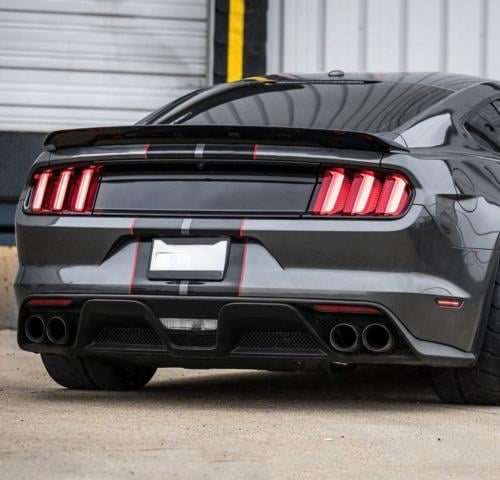 جناح موستنج GT350 شلبي اسود لامع 2015 -2017 -2018-...