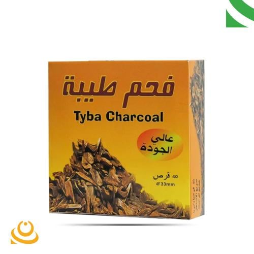 فحم طيبة سريع الاشتعال صغير 40 قرص
