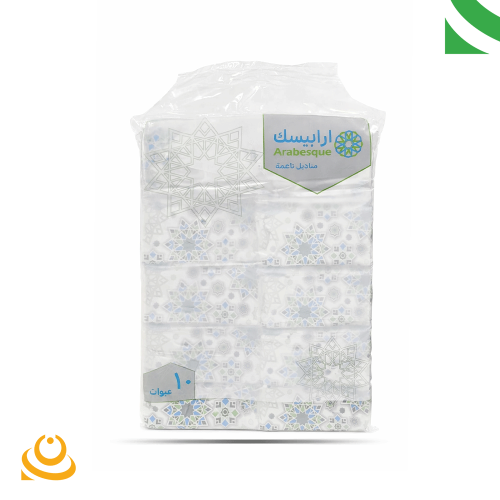 مناديل ارابيسك 500 منديل 10 علب