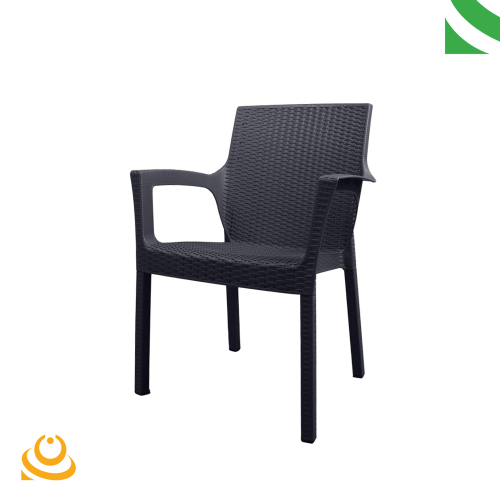 كرسي شكل راتان رقم 530