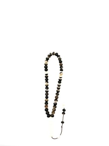 Buffalo horn rosary