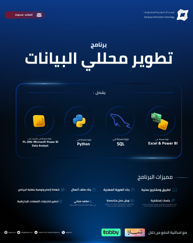برنامج تطوير محللي البيانات
