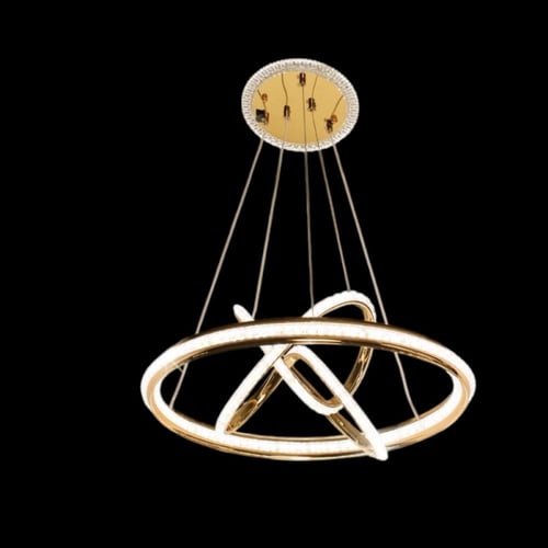 نجفة مودرن حلقات دائرية ذهبية – GS EA-6283-GD