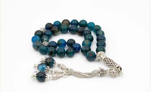 Luxury agate prayer beads