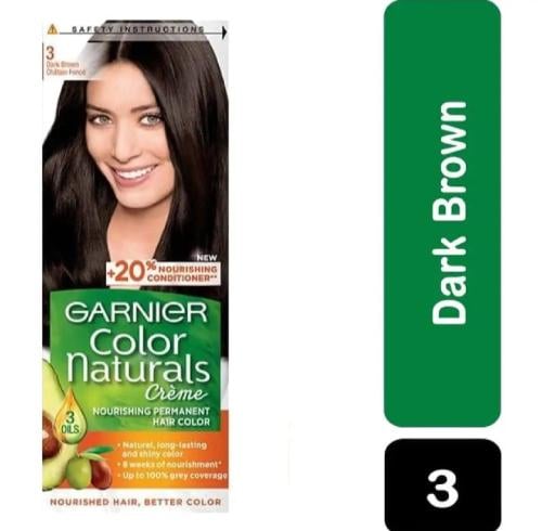 جارنية صبغة شعر بني غامق 3