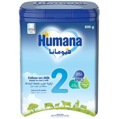 حليب هيومانا 2 تركيبة حليب بروبلنس للمتابعة 6-12 ش...