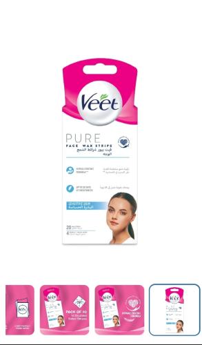 فيت مزيل شعر بيور الوجه 20شريحة