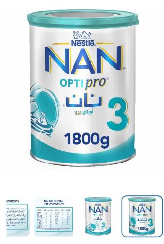 نان حليب اطفال3 1800جرام