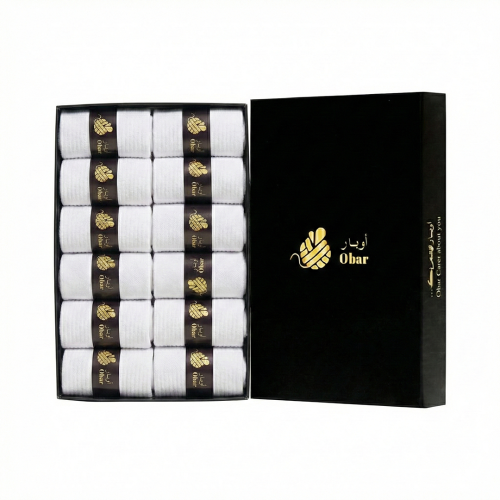 جوارب اوبار مضادة للروائح (مقاس طويل 12 قطعة )