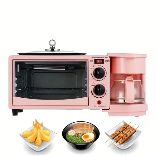 صانعة فطور كهربائية صغيرة ، صانعة خبز منزلية ، قاب...