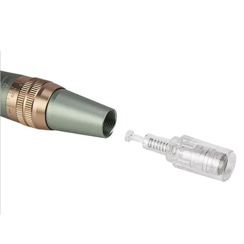 قلم ديرما الكهربائي مع ضوء LED ، مجموعة العلاج ميك...