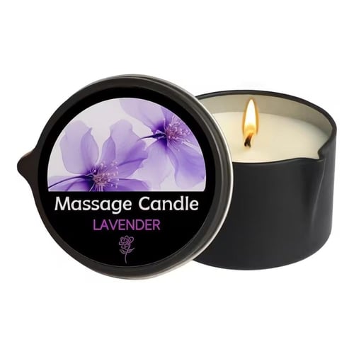 شمعة المساج مصممة لتكون آمنة للاستخدام على البشرة،...