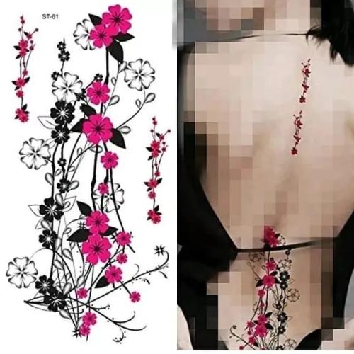 ملصق تاتو مؤقت عصري مقاوم للماء