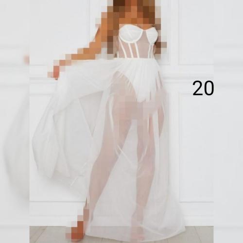 لانجري ابيض طويل