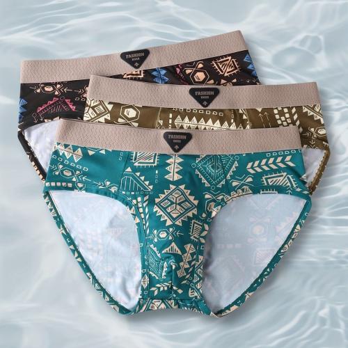 3 قطع بوكسر بريف رجالي نقي وقابل للتنفس