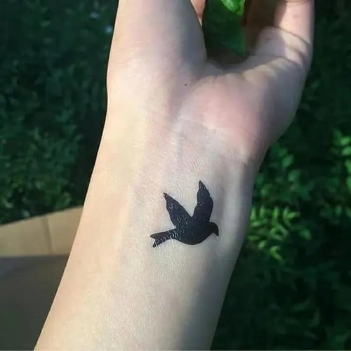 ملصق تاتو مؤقت عصري مقاوم للماء