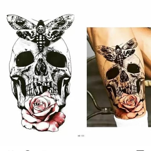 ملصق تاتو مؤقت عصري مقاوم للماء