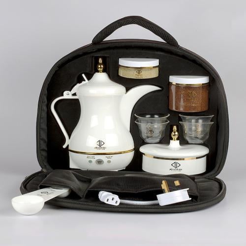 دلة المسافر صانعة القهوة السعودية الكهربائية من دل...