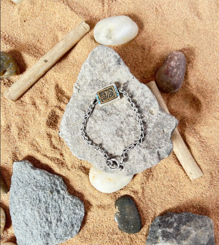 Arabic Silver Collection | “You Are My Life” brace...