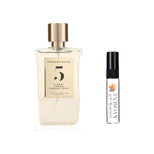 عينة عطر نمبر 5 فلورال عنبر سنشوال مسك او دو بارفي...