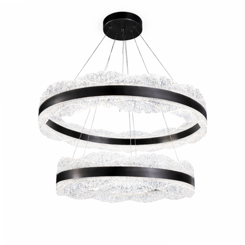 Luxurious Wavy Crystal Chandelier - Mijwiz