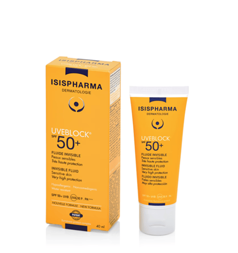 إيزيس يوفيبلوك SPF50+ فلويد غير مرئي 1+1 - ISIS UV...