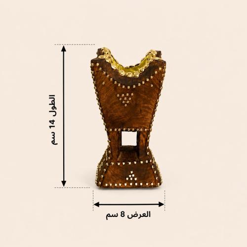 مباخر ميني حائليه M من خشب الأثل الطبيعي شغل يدوي