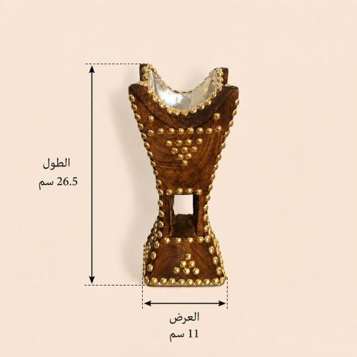 مباخر حائليه من خشب الأثل الطبيعي شغل يدوي L