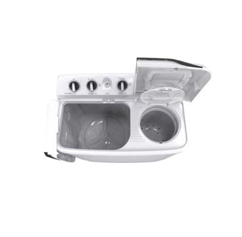 جنرال سوبريم غسالة نصف اوتوماتيك حوضين 10 كيلو, أب...