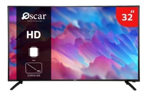 وسكار - شاشة 32 بوصة سمارت - LED ، تصميم نحيف، 3 م...