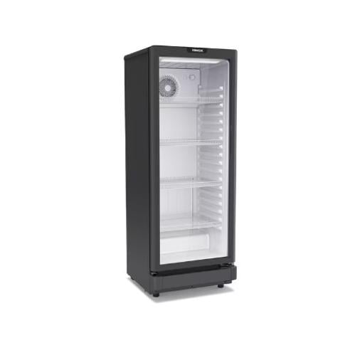 جنرال سوبريم ثلاجة عرض باب واحد زجاجي (200 لتر)، أ...