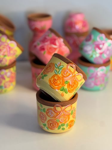 Pink cup (orange)