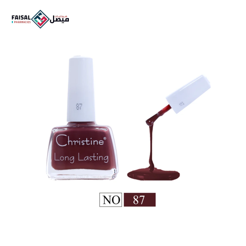 كرستين طلاء اظافر لونج لاستينج - رقم 87