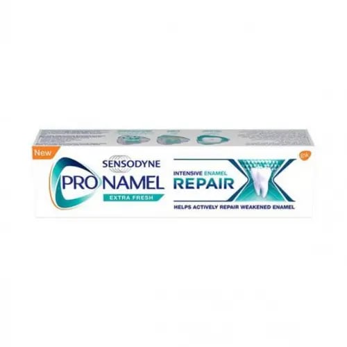 Senso-dine toothpaste Brunamel intensive enamel re...