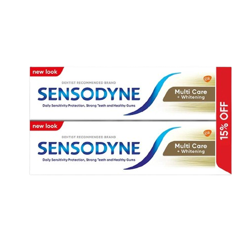 Sensodyne Multi Care + Whitening toothpaste 15% Of...
