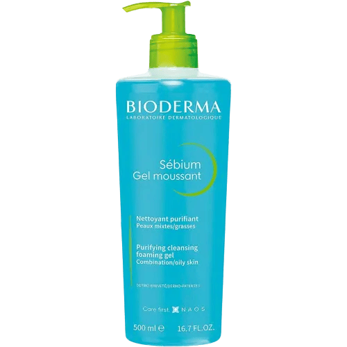 Bioderma Sebium Foam Gel for Oily Skin 500 ml