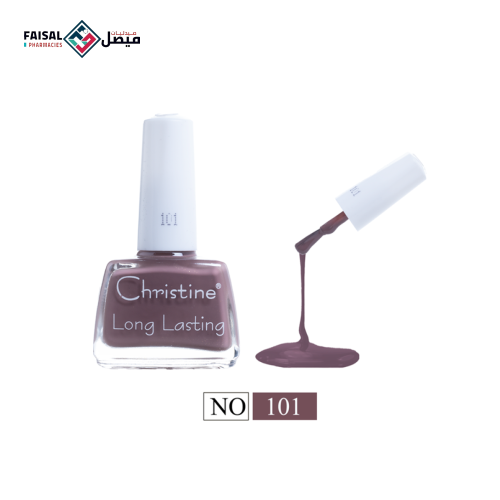 كرستين طلاء اظافر لونج لاستينج - رقم 101