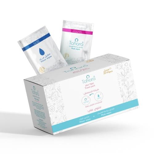 عبوة السفر من طهارة مناديل نسائية 20 منديل